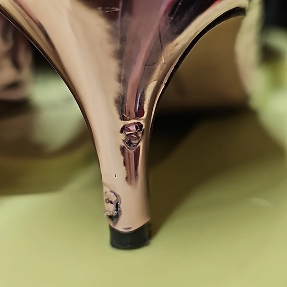 Marco de Vincenzo metallic bow booties 9.5 - Picture 5 of 10